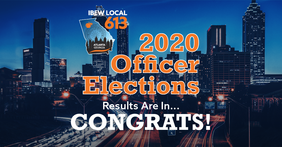 IBEW Local 613 2020 Election Results